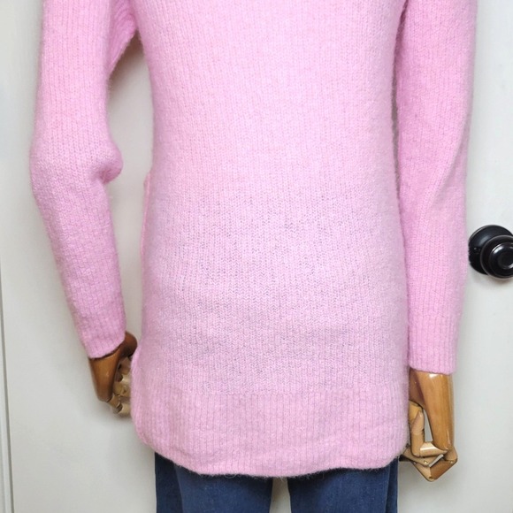 Everlane Pink Alpaca Blend Wool Cardigan Size XS - Picture 8 of 9